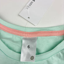 Load image into Gallery viewer, Girls Target, cotton long sleeve tee / top, dandelions, NEW, size 6,  