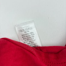 Load image into Gallery viewer, Unisex Target, red cotton long sleeve tee / top, GUC, size 7,  
