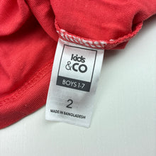 Load image into Gallery viewer, Boys Kids &amp; Co, cotton long sleeve tee / top, NEW, size 2,  