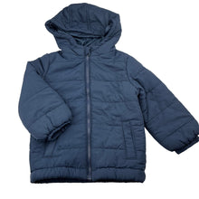 Load image into Gallery viewer, Unisex Anko, navy puffer jacket / coat, GUC, size 3,  