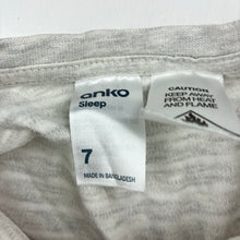 Load image into Gallery viewer, Unisex Anko, organic cotton blend pyjama top, koalas, FUC, size 7,  