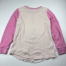 Load image into Gallery viewer, Girls Kids &amp; Co, waffle long sleeve pyjama top, rabbit, FUC, size 8,  