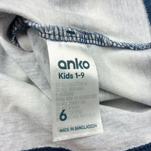 Load image into Gallery viewer, Boys Anko, cotton tee / top, EUC, size 6,  