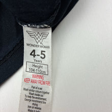Load image into Gallery viewer, Girls George, WONDERWOMAN cotton singlet top, FUC, size 4-5,  