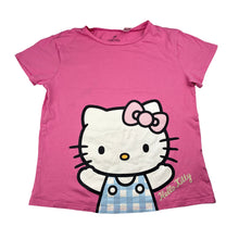Load image into Gallery viewer, Girls H&amp;M, San Rio Hello Kitty cotton tee / top, EUC, size 9-10,  