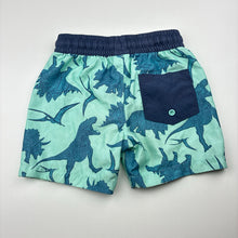 Load image into Gallery viewer, Boys Target, lightweight board shorts, elasticated, dinosaurs, FUC, size 3,  