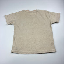 Load image into Gallery viewer, Unisex KID, embroidered terry short sleeve top, GUC, size 2,  