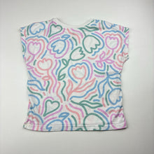 Load image into Gallery viewer, Girls Target, lightweight organic cotton tee / top, GUC, size 3,  