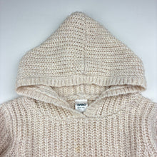 Load image into Gallery viewer, Girls Anko, chunky knit hoodie sweater, FUC, size 3,  