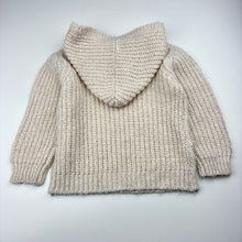 Load image into Gallery viewer, Girls Anko, chunky knit hoodie sweater, FUC, size 3,  