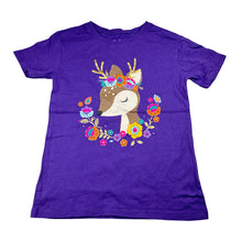 Load image into Gallery viewer, Girls Anko, purple cotton tee / top, FUC, size 8,  