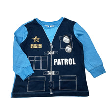Load image into Gallery viewer, Boys Anko, long sleeve pyjama top, police officer, FUC, size 2,  