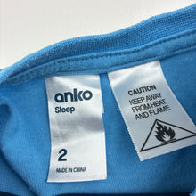 Load image into Gallery viewer, Boys Anko, long sleeve pyjama top, police officer, FUC, size 2,  