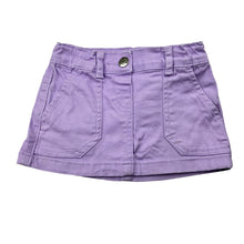 Load image into Gallery viewer, Girls Kids &amp; Co, purple stretch cotton skirt, adjustable, FUC, size 1,  