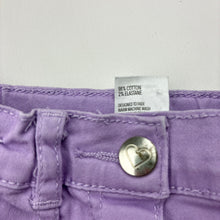 Load image into Gallery viewer, Girls Kids &amp; Co, purple stretch cotton skirt, adjustable, FUC, size 1,  