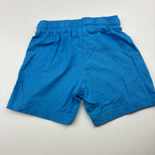 Load image into Gallery viewer, Boys KID, blue cotton shorts, elasticated, GUC, size 2,  