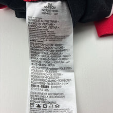 Load image into Gallery viewer, Unisex Nike, black, red &amp; white romper, EUC, size 000,  