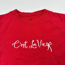 Load image into Gallery viewer, Girls Cotton On, red cotton tee / top, FUC, size 6,  