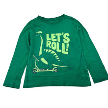 Load image into Gallery viewer, Boys Anko, cotton long sleeve tee / top, dinosaur, FUC, size 4,  