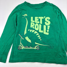 Load image into Gallery viewer, Boys Anko, cotton long sleeve tee / top, dinosaur, FUC, size 4,  
