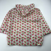 Load image into Gallery viewer, Girls Cath Kids, lightweight floral spray jacket, light marks, FUC, size 2-3,  