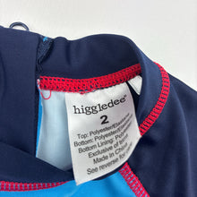 Load image into Gallery viewer, Boys Higgledee, short sleeve rashie / swim top, FUC, size 2,  