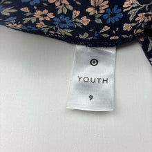 Load image into Gallery viewer, Girls Target, floral stretchy leggings, Inside leg: 53cm, GUC, size 9,  
