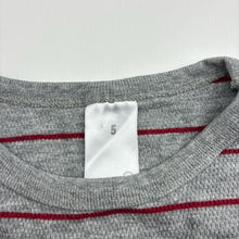 Load image into Gallery viewer, Boys Target, waffle long sleeve tee / top, FUC, size 5,  