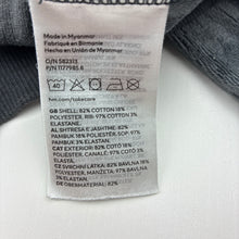 Load image into Gallery viewer, Unisex H&amp;M, grey velour long sleeve top, GUC, size 000,  