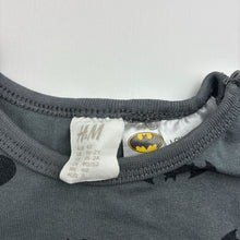 Load image into Gallery viewer, Boys H&amp;M, DC Comics Batman cotton pyjama top, FUC, size 2,  