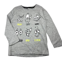 Load image into Gallery viewer, Boys COOL CLUB, grey marle long sleeve tee / top, GUC, size 6,  