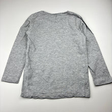 Load image into Gallery viewer, Boys COOL CLUB, grey marle long sleeve tee / top, GUC, size 6,  