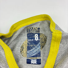 Load image into Gallery viewer, Boys HASHTAG, soft feel long sleeve pyjama top, FUC, size 8,  