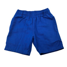 Load image into Gallery viewer, Unisex Anko, royal blue school shorts, elasticated, GUC, size 4,  
