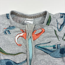 Load image into Gallery viewer, Boys Bonds, zip wondersuit / zippy / romper, dinosaurs, FUC, size 00,  