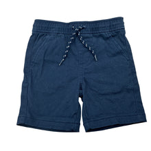 Load image into Gallery viewer, Boys Anko, navy stretch cotton shorts, elasticated, EUC, size 3,  