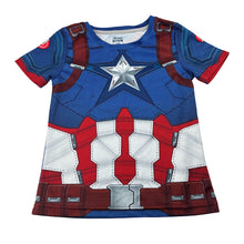 Load image into Gallery viewer, Boys Ai.TIME, lightweight superhero tee / top, FUC, size 6,  