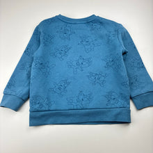 Load image into Gallery viewer, Unisex Bluey, fleece lined sweater / jumper, FUC, size 4,  