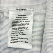 Load image into Gallery viewer, Girls Cotton On, ribbed checked bike shorts, FUC, size 9-10,  