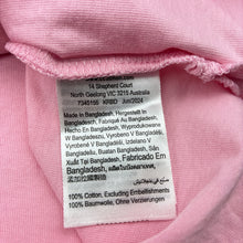 Load image into Gallery viewer, Girls Cotton On, pink cotton tee / top, flowers, FUC, size 3,  