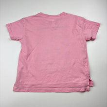 Load image into Gallery viewer, Girls Cotton On, pink cotton tee / top, flowers, FUC, size 3,  