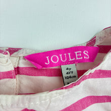 Load image into Gallery viewer, Girls Joules, lightweight cotton playsuit, FUC, size 4,  