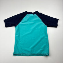 Load image into Gallery viewer, Boys Lily &amp; Dan, short sleeve rashie / swim top, GUC, size 4,  