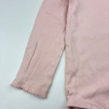 Load image into Gallery viewer, Girls H&amp;M, pink organic cotton bodysuit / romper, FUC, size 2,  