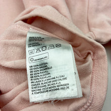 Load image into Gallery viewer, Girls H&amp;M, pink organic cotton bodysuit / romper, FUC, size 2,  