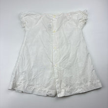 Load image into Gallery viewer, Girls vintage, lightweight cotton smocked dress, Made in Aus, GUC, size 0, L: 38cm