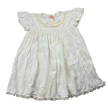 Load image into Gallery viewer, Girls Maude Wilson Style, vintage embrodiered lace trim dress, armpit to armpit: 24cm, GUC, size 0, L: 39cm