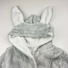 Load image into Gallery viewer, Unisex Baby Berry, soft fleece dressing gown / bath robe, EUC, size 0,  