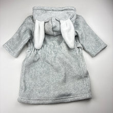 Load image into Gallery viewer, Unisex Baby Berry, soft fleece dressing gown / bath robe, EUC, size 0,  