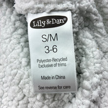 Load image into Gallery viewer, Girls Lily &amp; Dan, thick fleece oversized hoodie sweater, L: 53cm, armpit to armpit: 42cm, shoulder to cuff: 29cm, FUC, size 3-5,  